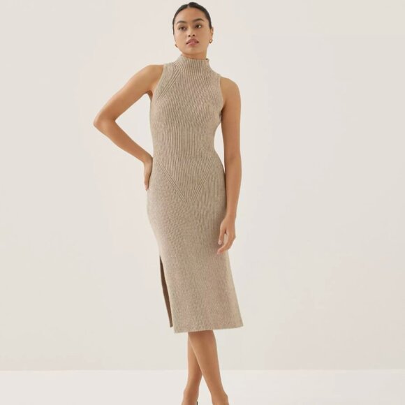 Katrin Turtleneck Midi Dress - Picture 2 of 8